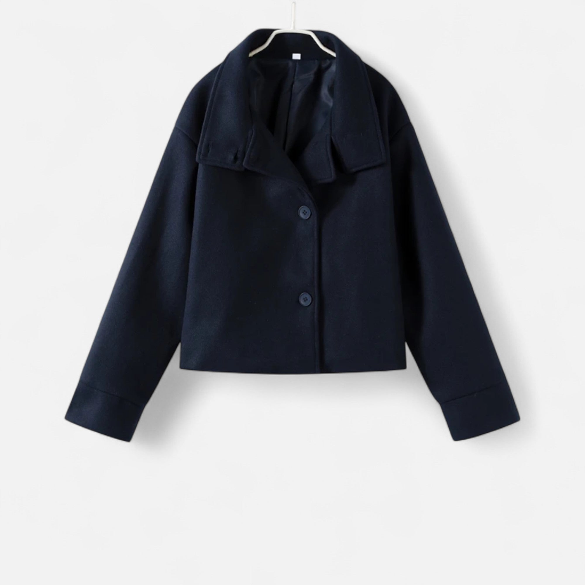 Ancient World | Women's Short Coat High Collar Chic