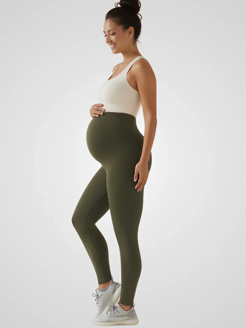 High-Waisted Maternity Yoga Leggings