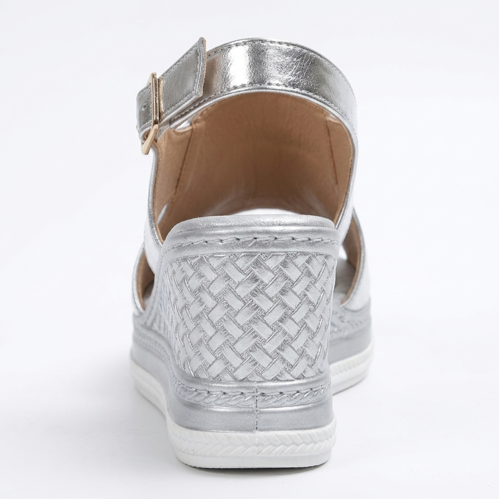 Women's wedge heel sandals — comfort and support — vacation