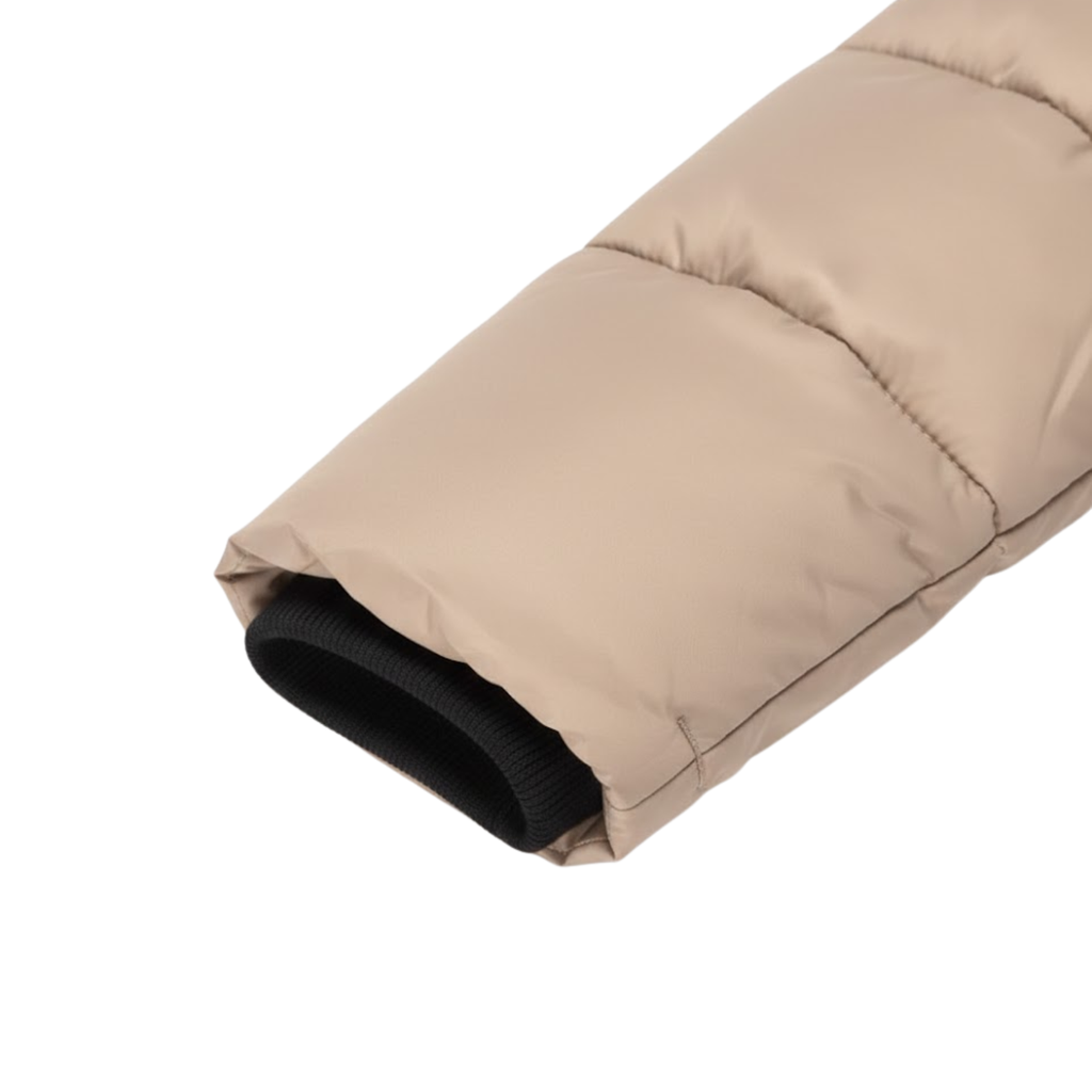 Women's Mid-Length Quilted Parka with Hood