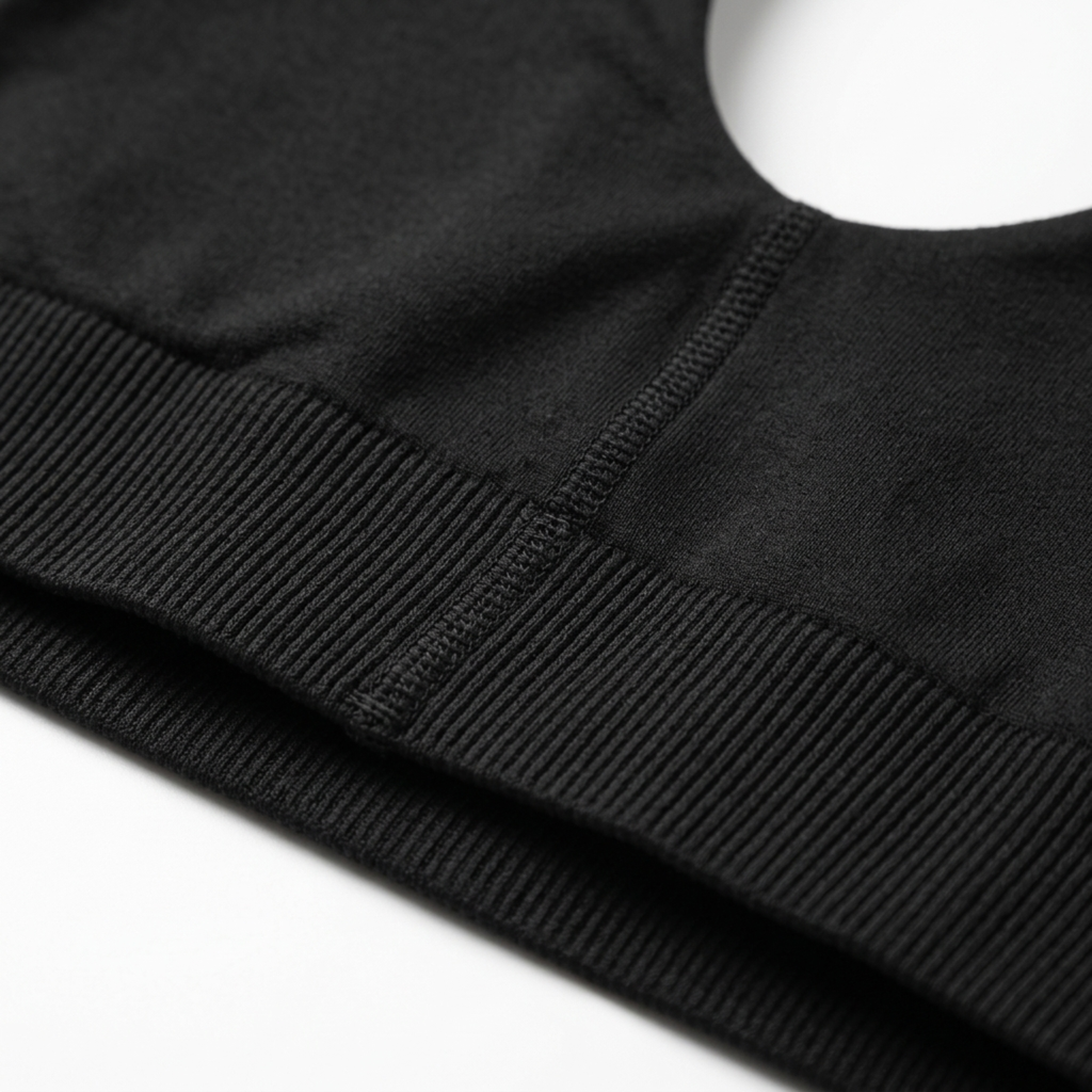 Short crop top for women with racerback — V-neck — summer