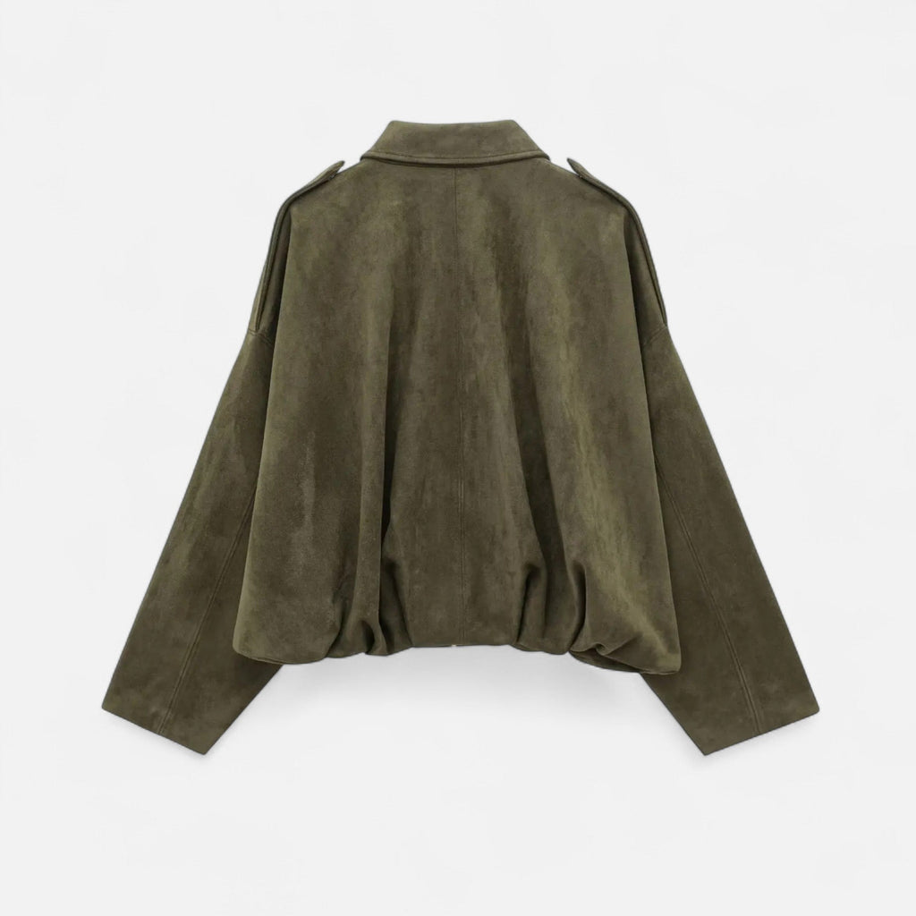 Ancient World | Women's Vintage Zipped Bomber Jacket