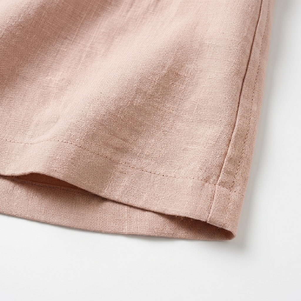 Reversible crop top tank — 100% pure linen — minimalist style — summer