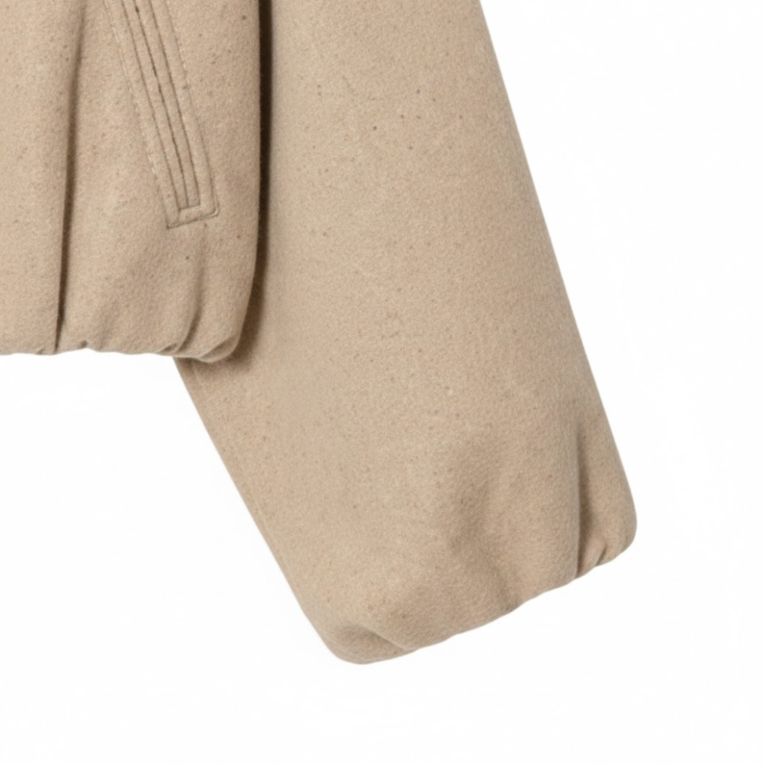 Short bomber jacket for women with zipper and casual round collar