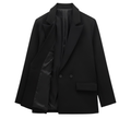 Vintage Women's Double-Breasted Blazer for the Office