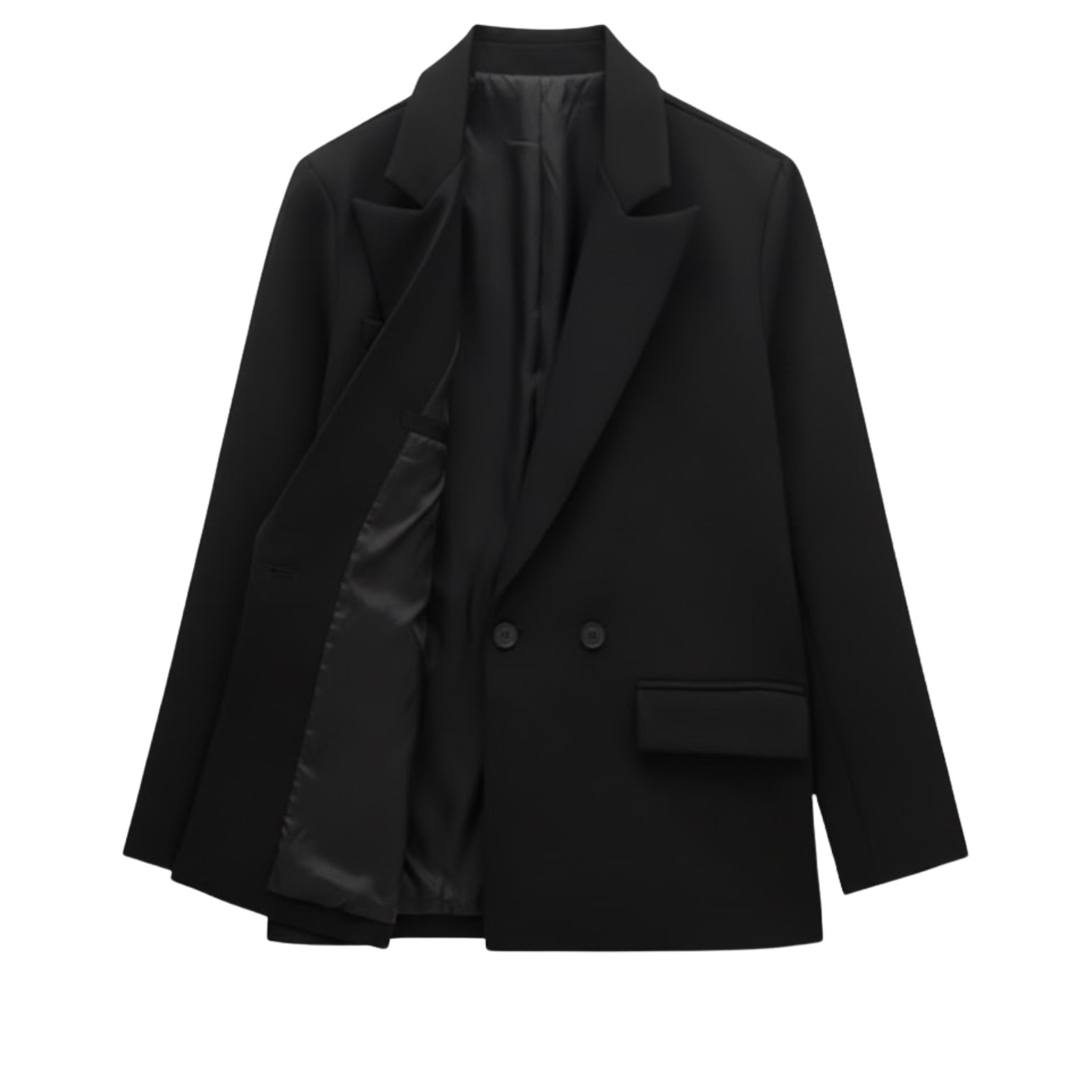 Vintage Women's Double-Breasted Blazer for the Office