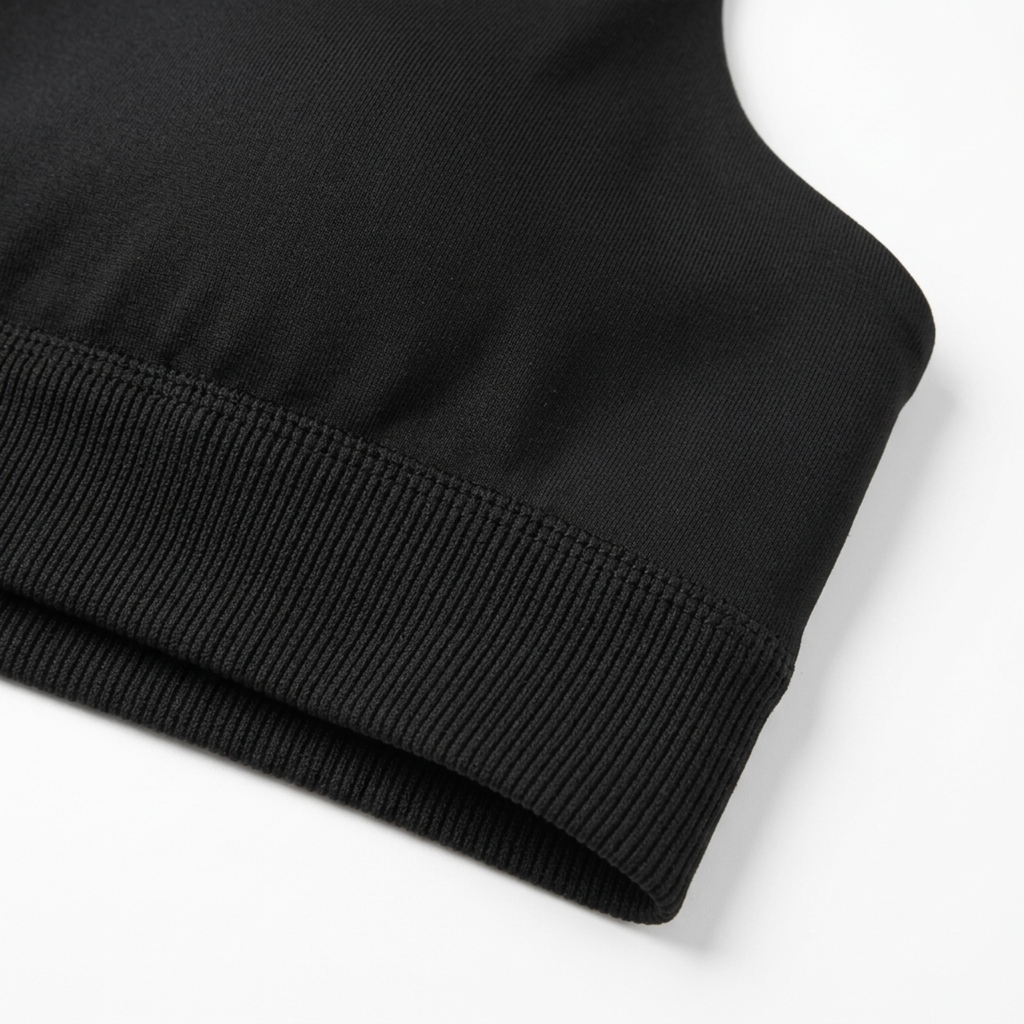 Short crop top for women with racerback — V-neck — summer