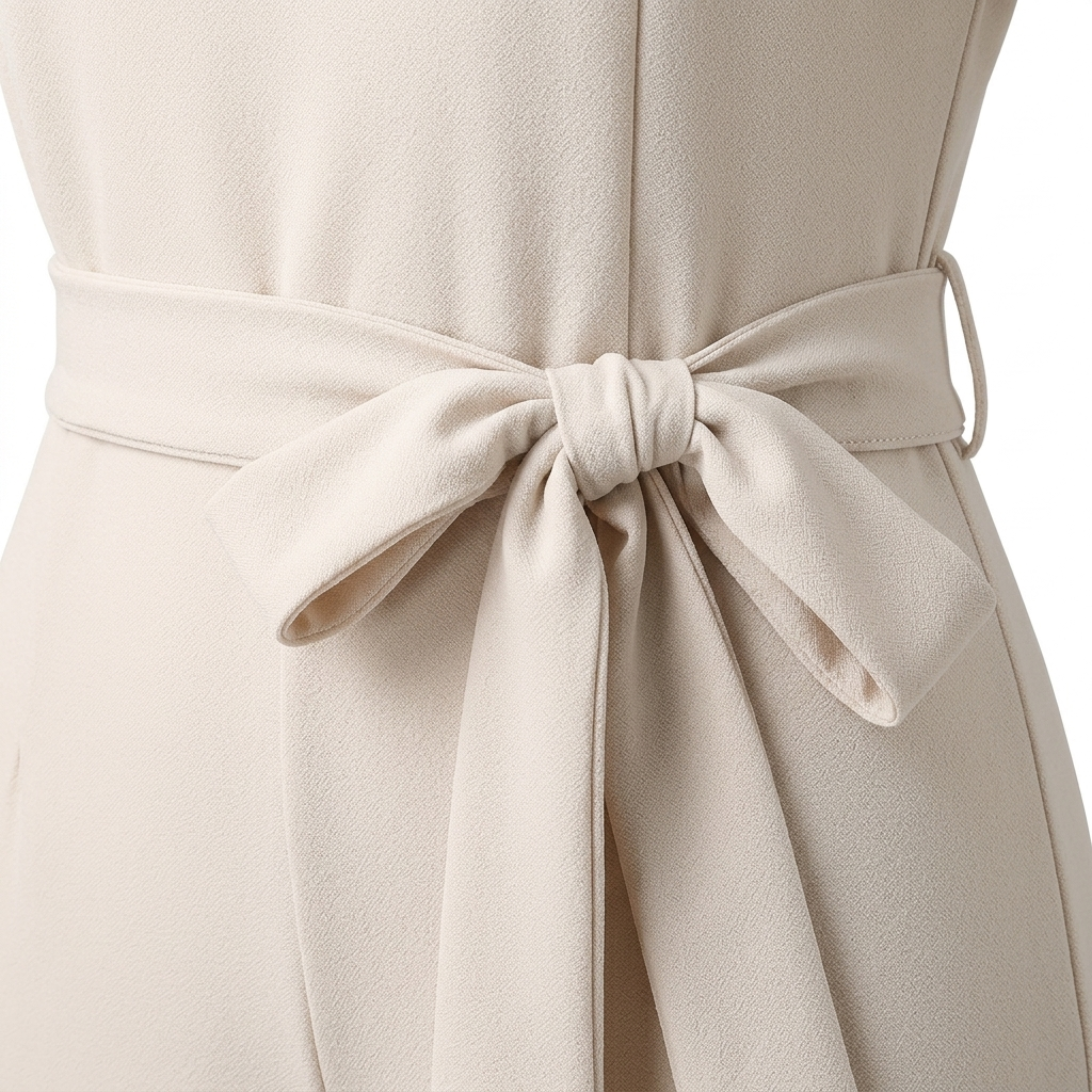 Women's wide-leg jumpsuit — with belt and short sleeves — beach