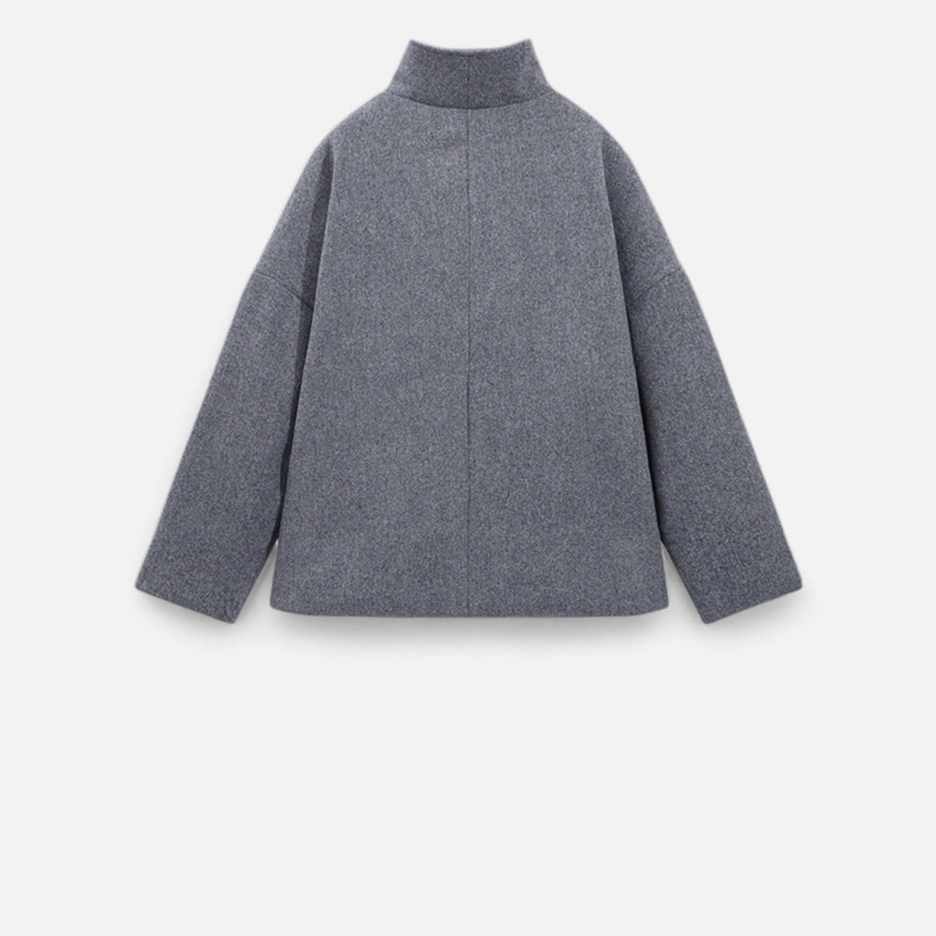 Ancient World | Women's Short Coat High Collar Chic