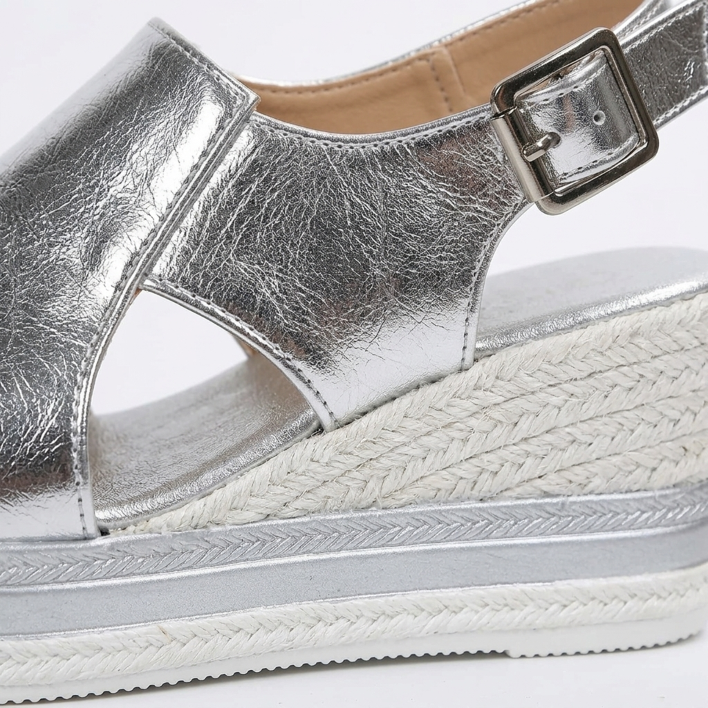 Women's wedge heel sandals — comfort and support — vacation