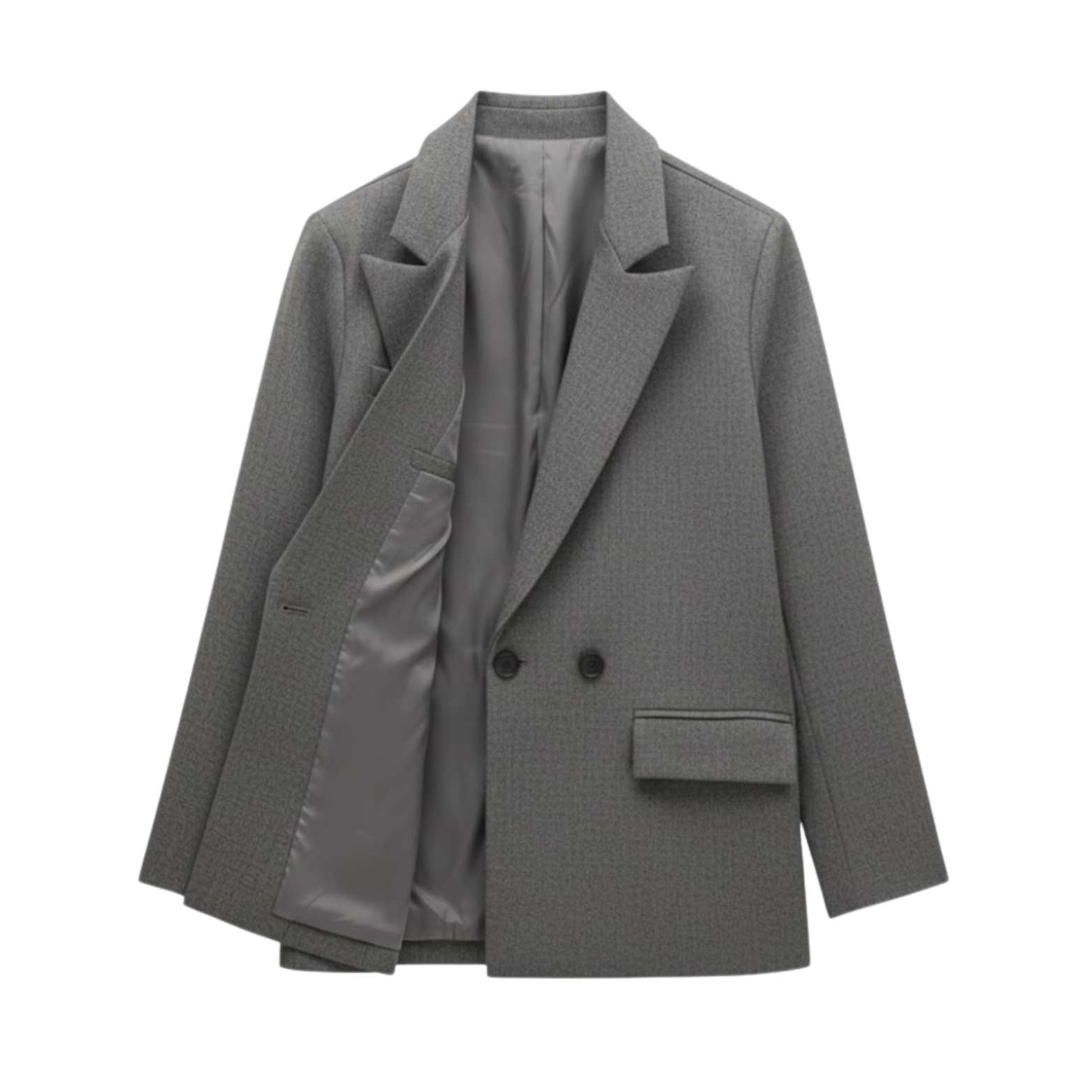 Vintage Women's Double-Breasted Blazer for the Office