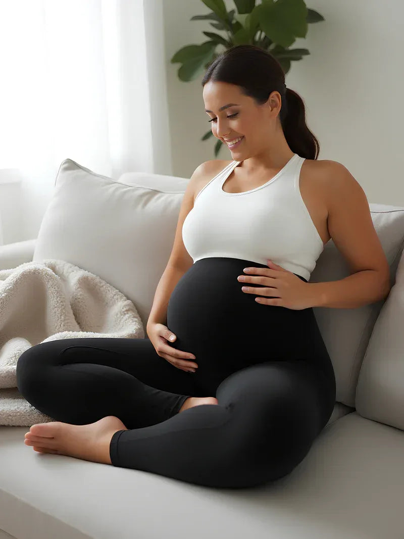 High-Waisted Maternity Yoga Leggings