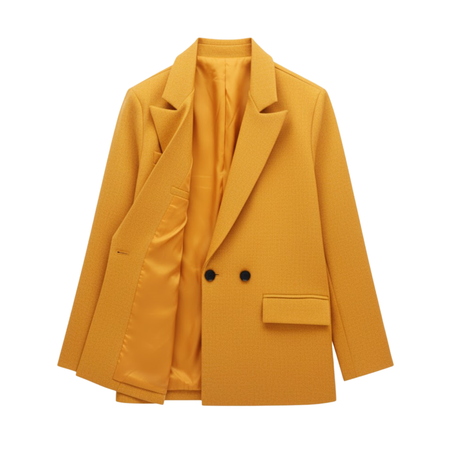 Vintage Women's Double-Breasted Blazer for the Office