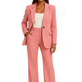 Women's suit jacket and pants — slim fit two-piece — formal
