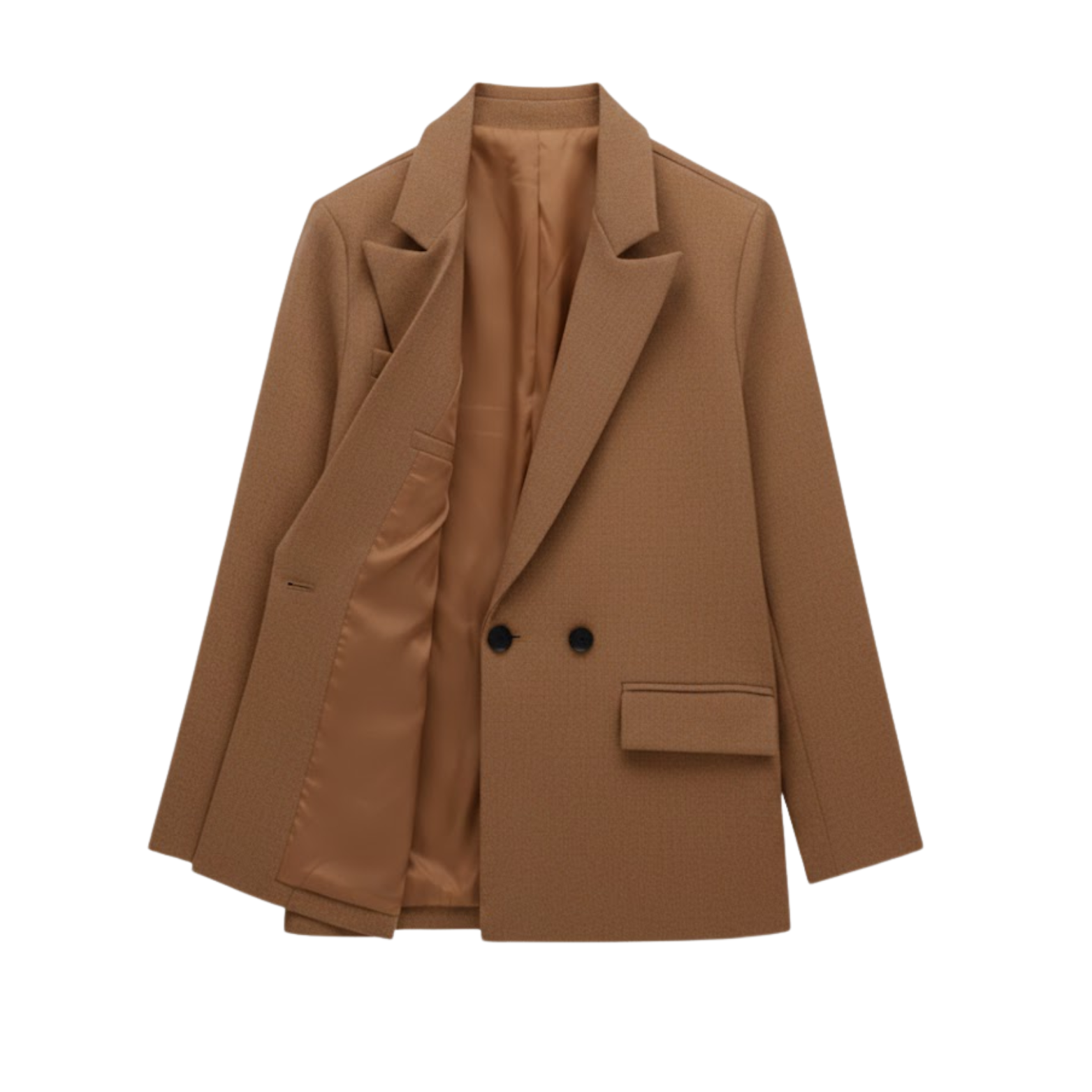 Vintage Women's Double-Breasted Blazer for the Office