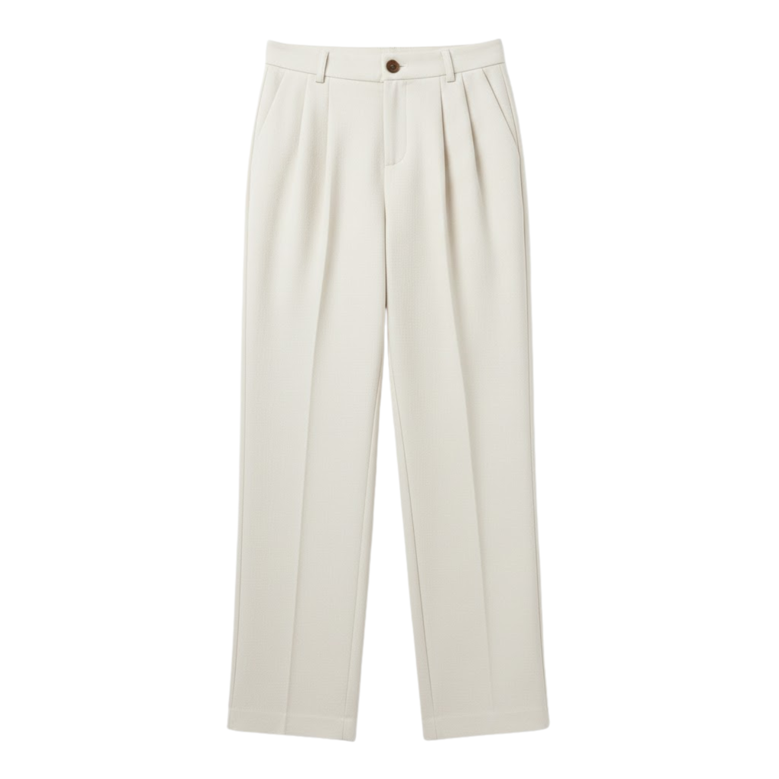 Wide high-waisted trousers for women, loose fit, office and casual