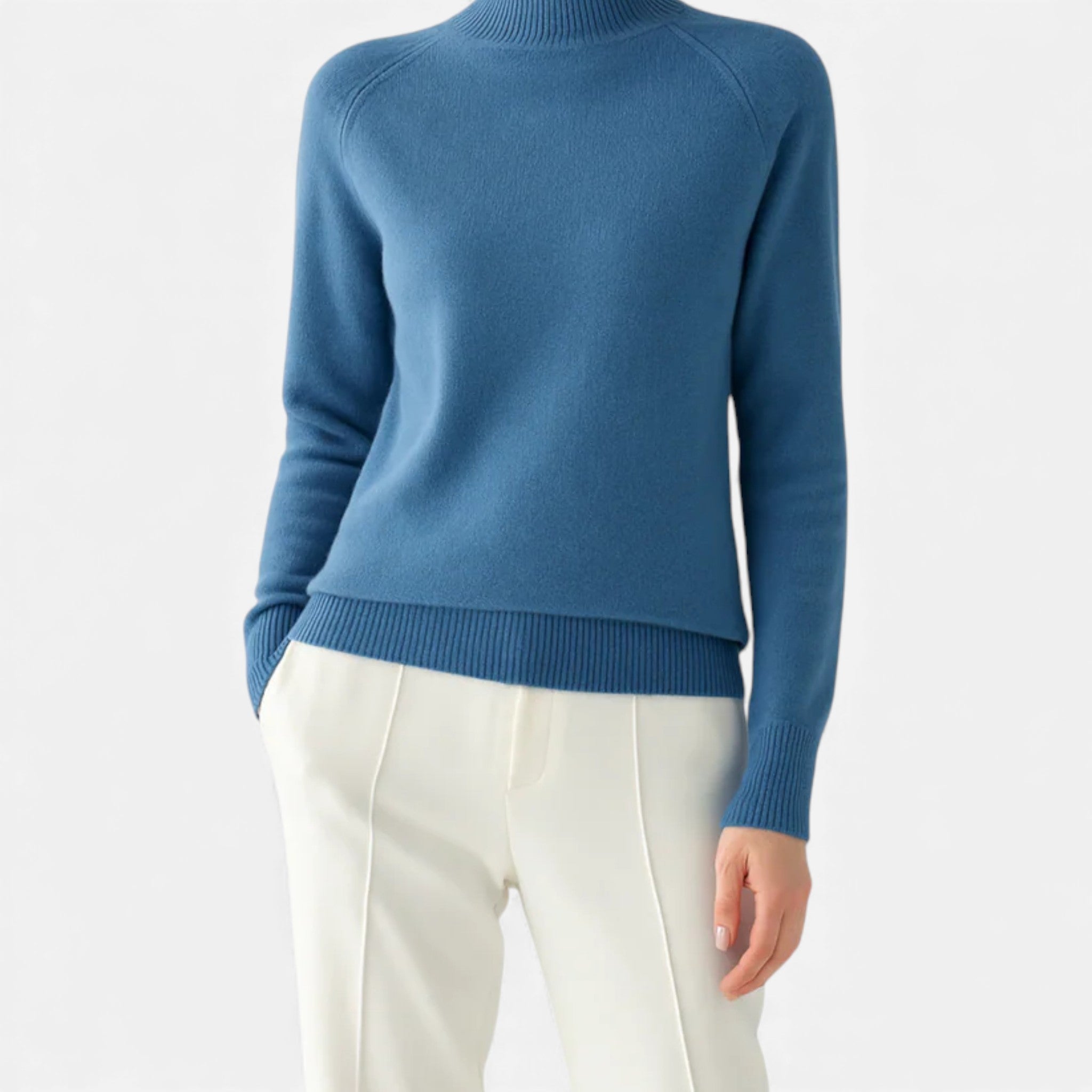 Ancient World | Elegant Women's Wool Turtleneck Sweater