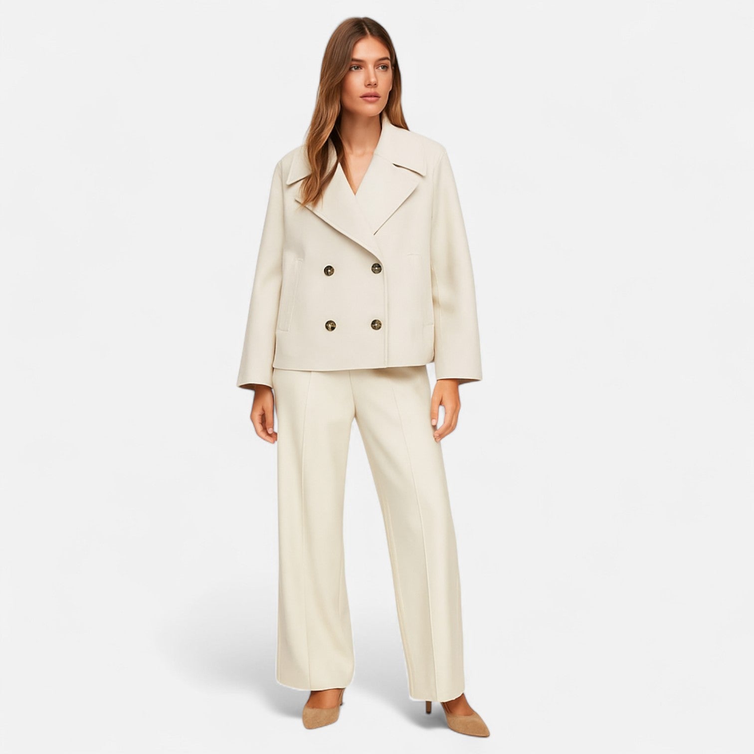 Ancienne Monde | Minimalist Fitted Jacket for Women – Modern Structure, Effortless Elegance