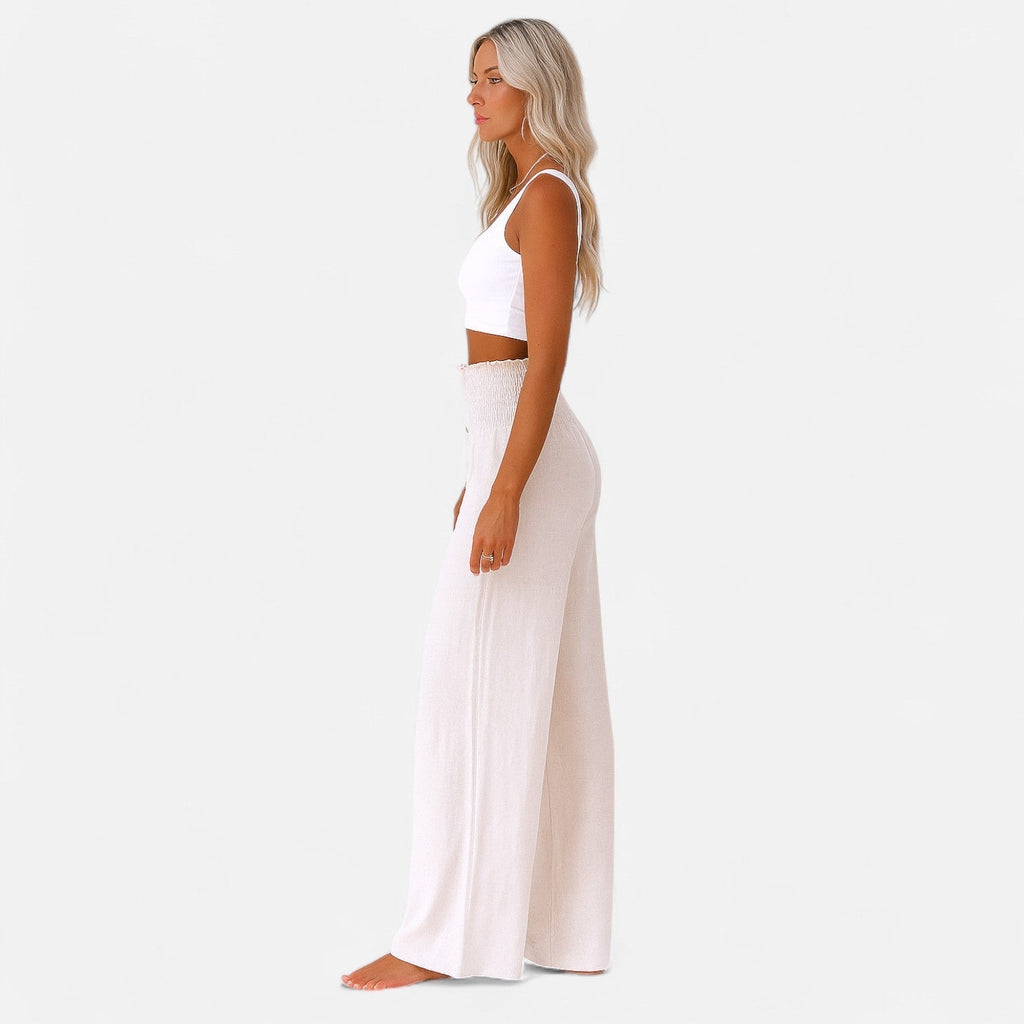 Ancient World | Women's Linen Pants – Summer Lightness, Timeless Structure