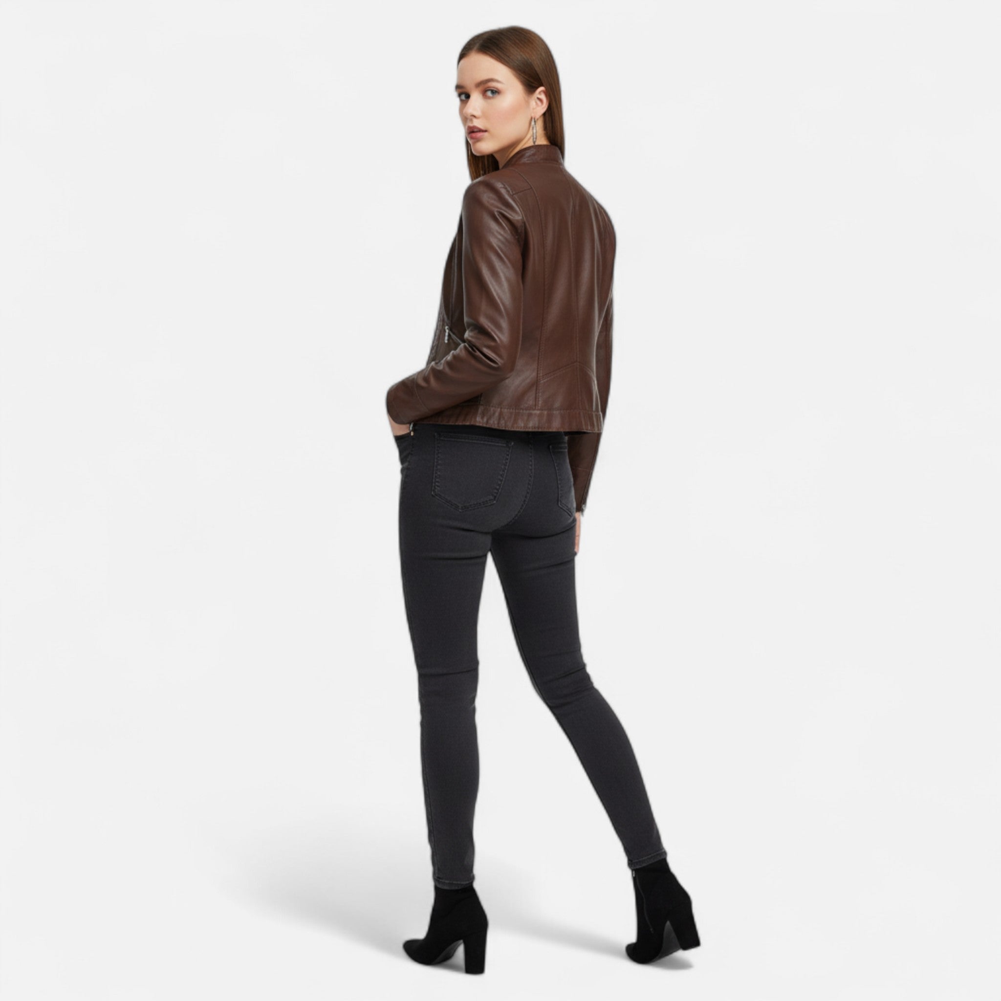 Ancienne Monde | Elegant Women's Jacket in Premium Leather
