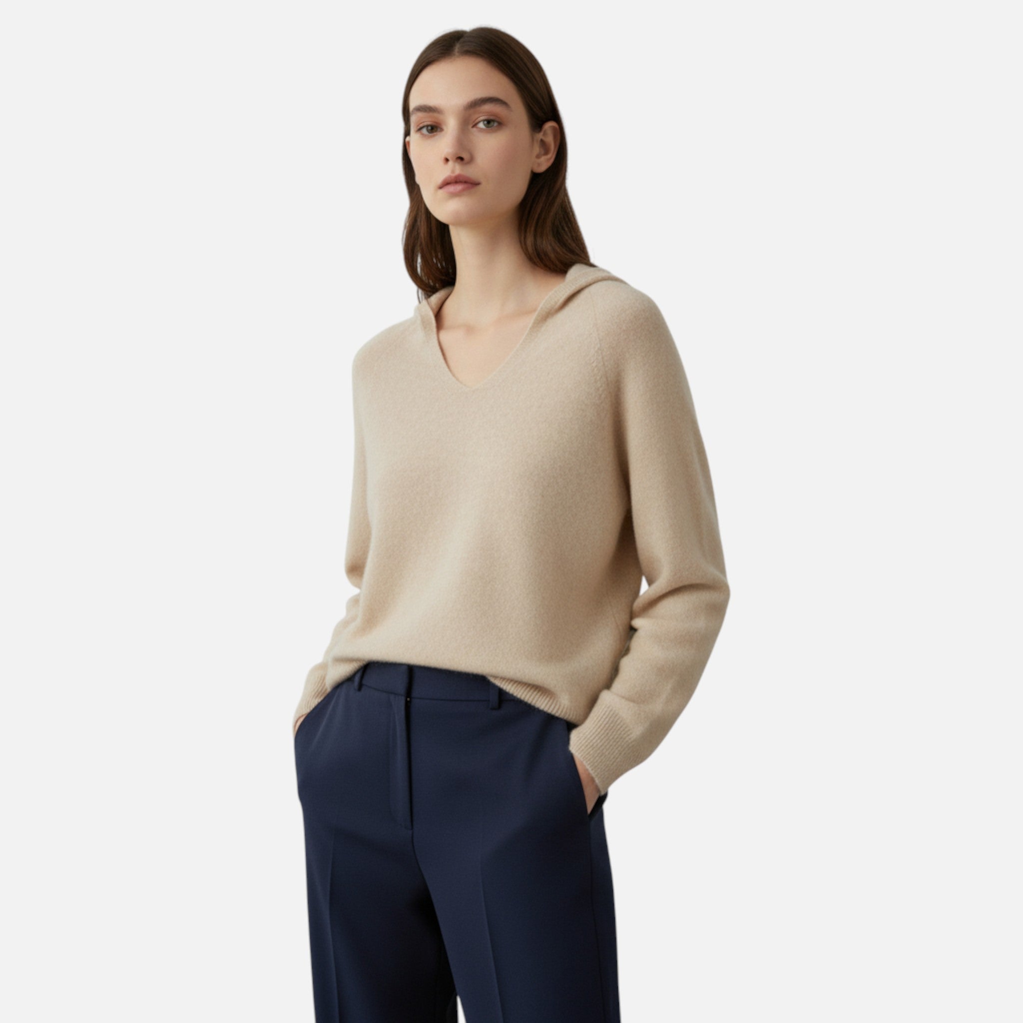 Ancient World | Women's Merino Wool Hoodie