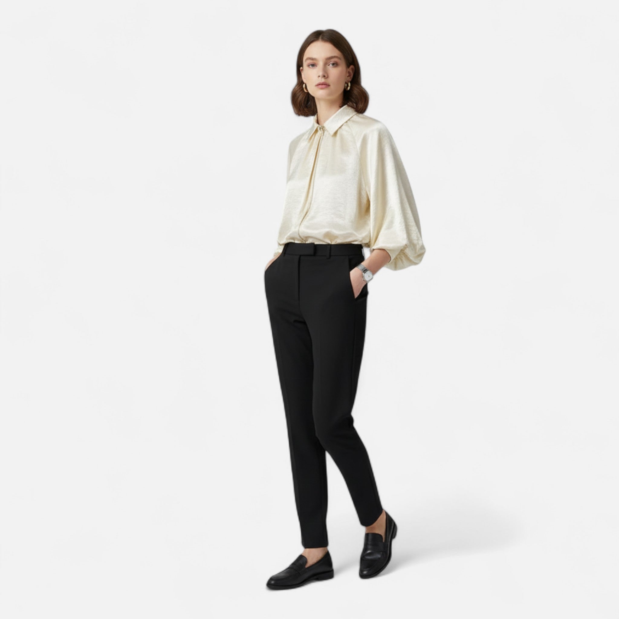 Ancient World | Elegant Oversized Quilted Women's Jacket