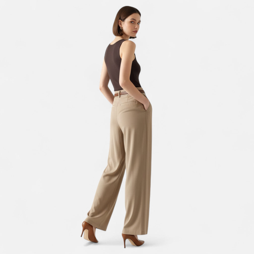 Ancient World | Women's Palazzo Pants High Waist Timeless