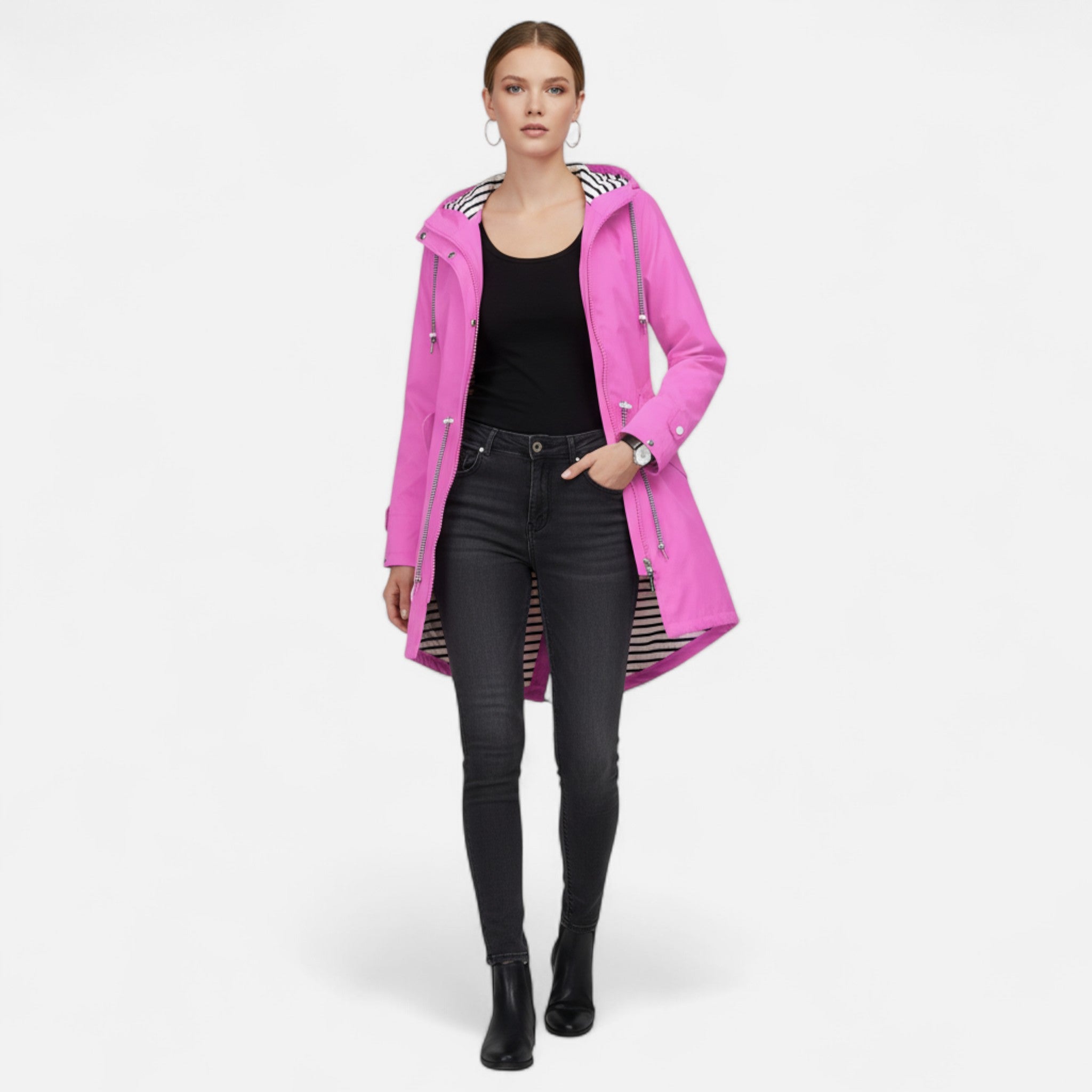 Ancient World | Women's Waterproof Jacket Timeless Elegance