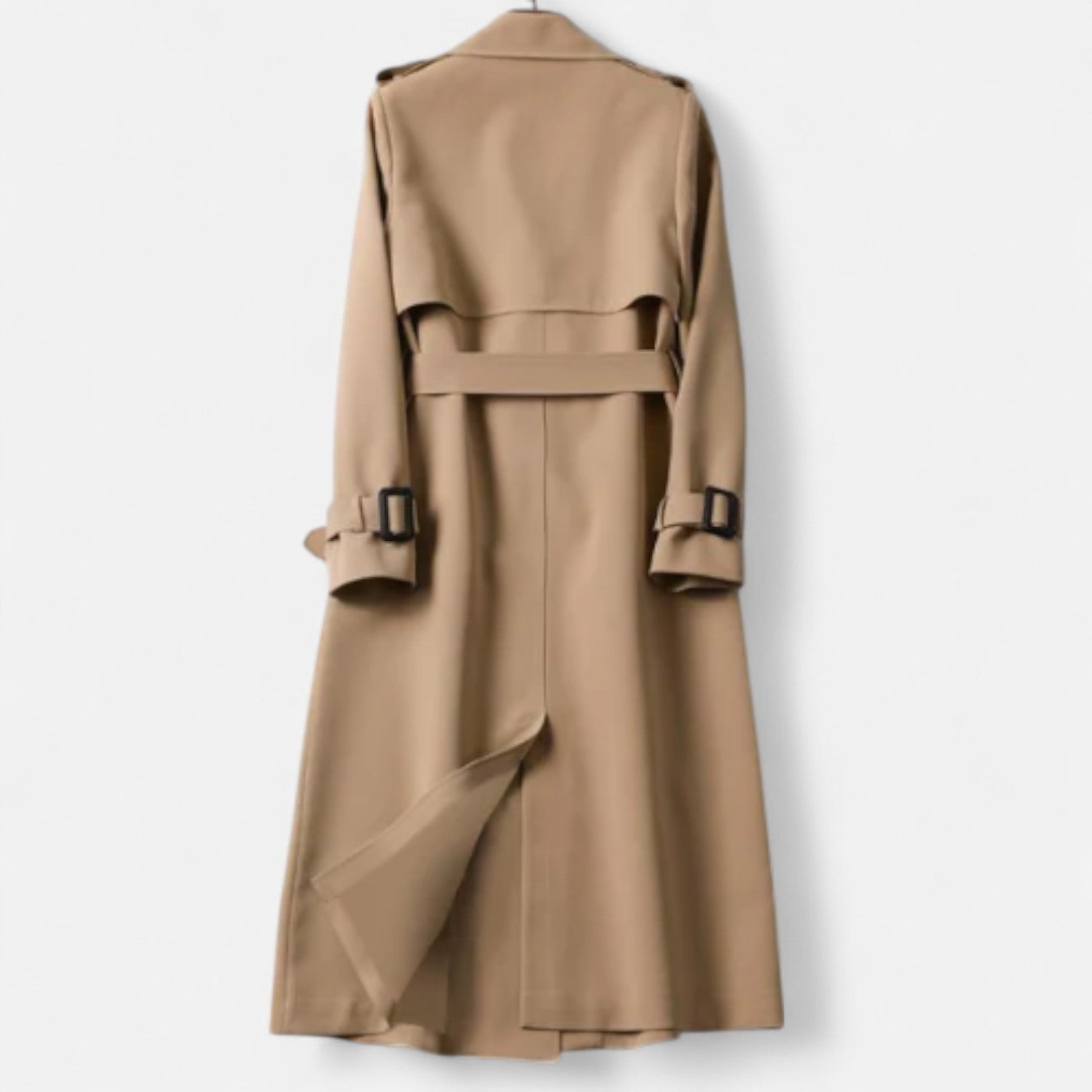 Ancient World | Long Women's Coat – Structured Warmth, Timeless Silhouette
