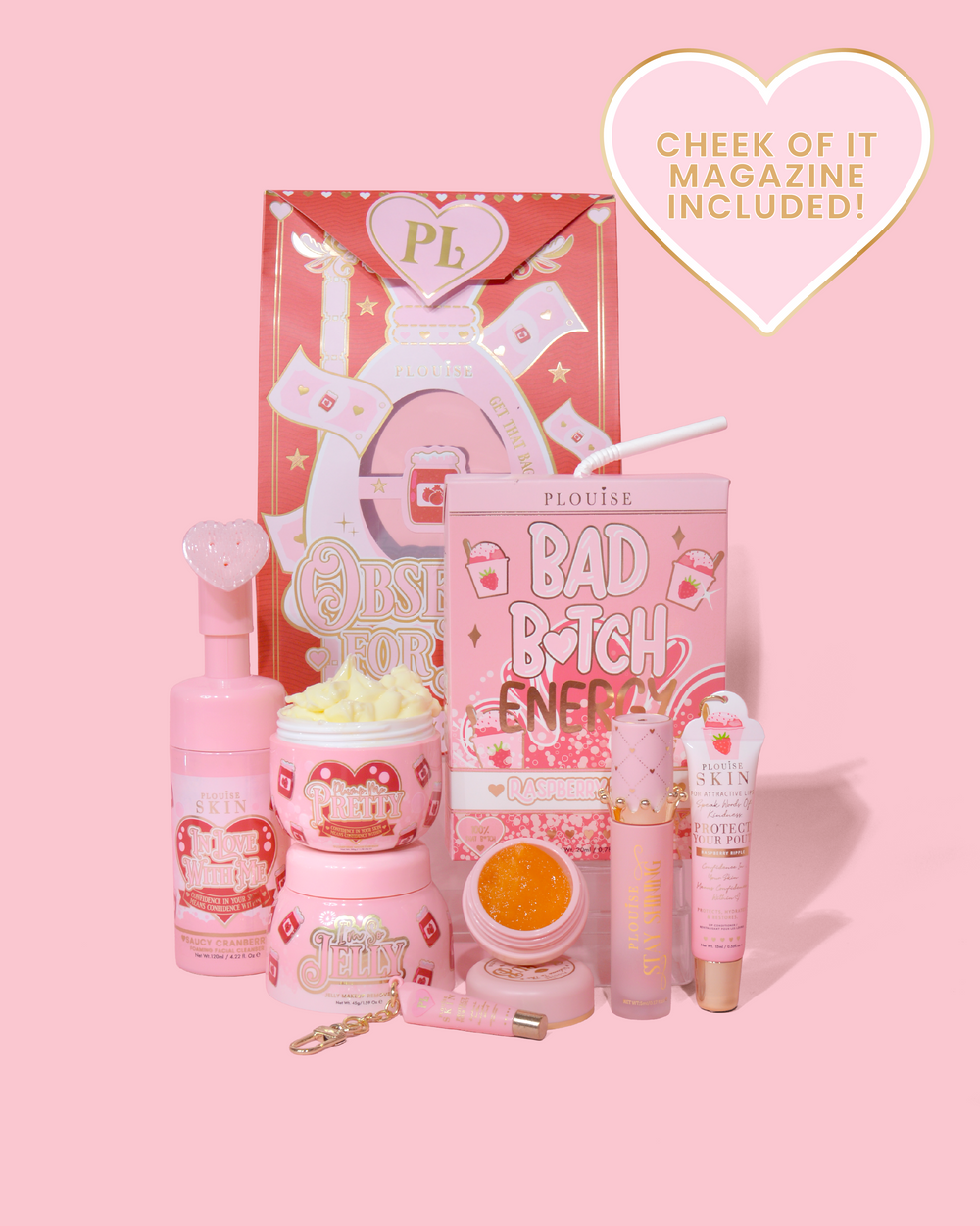 Obsessed For Bad Bitch Bundle - Saucy Cranberry
