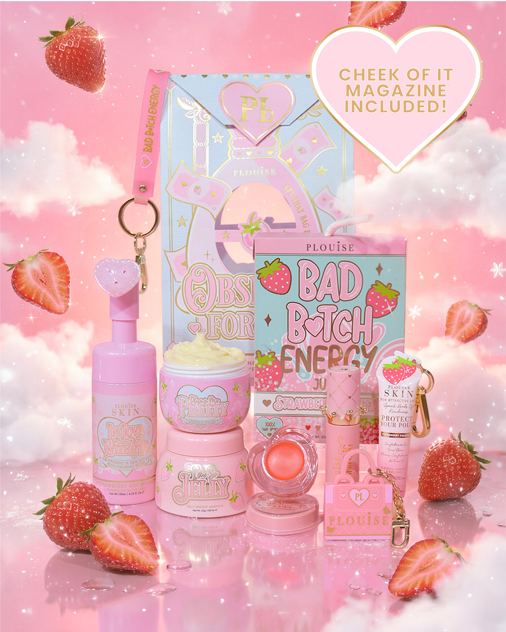 Obsessed For Bad Bitch Bundle - Strawberry Kiss