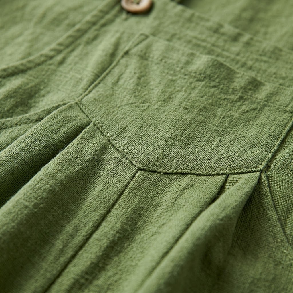 Summer jumpsuit for women - loose outfit with side pockets | vacation
