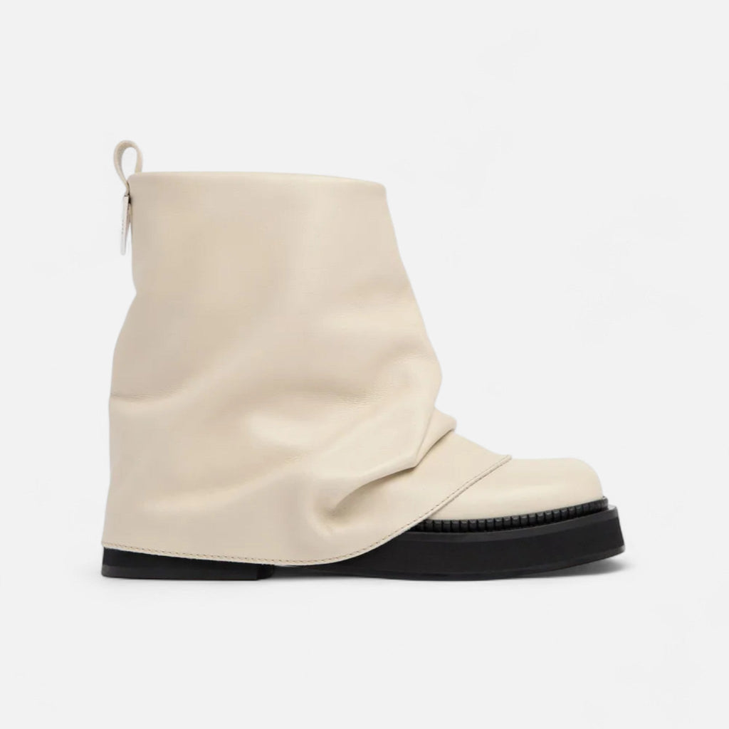Ancient World | Women's High Boots Pleated Thick Sole