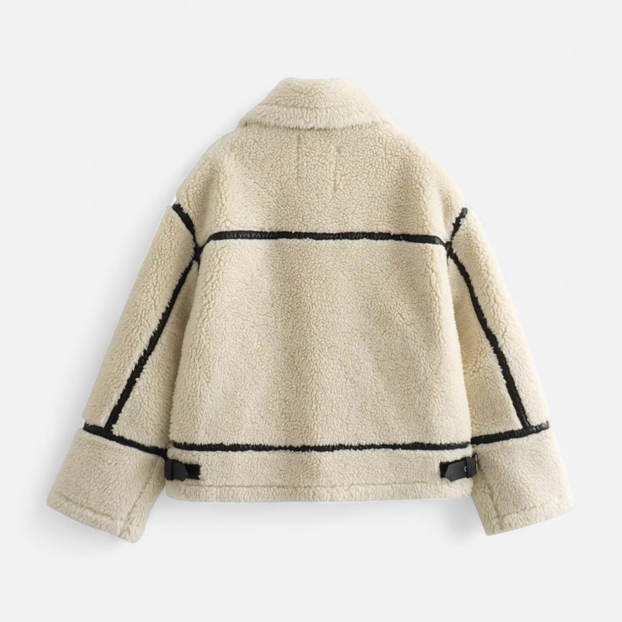 Ancienne Monde | Women's Aviator Jacket in Soft Faux Fur
