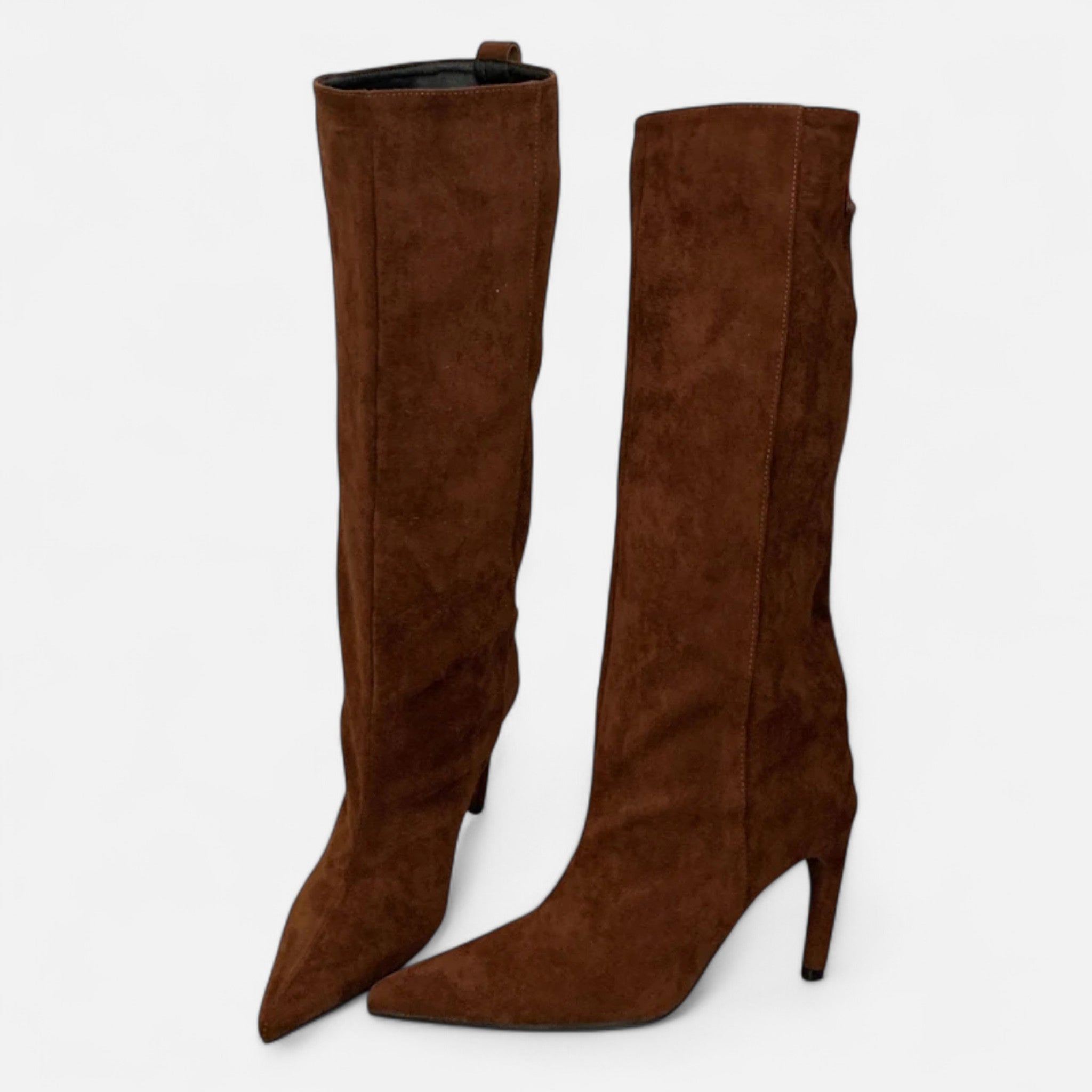 Ancient World | Women's Long Pointed Boots Stiletto Heel