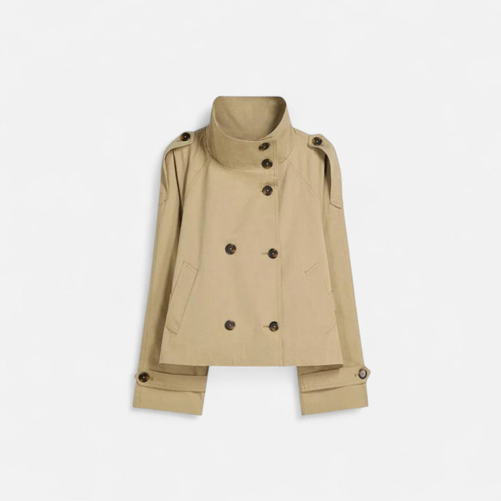 Ancient World | Women's Short Belted Trench Coat
