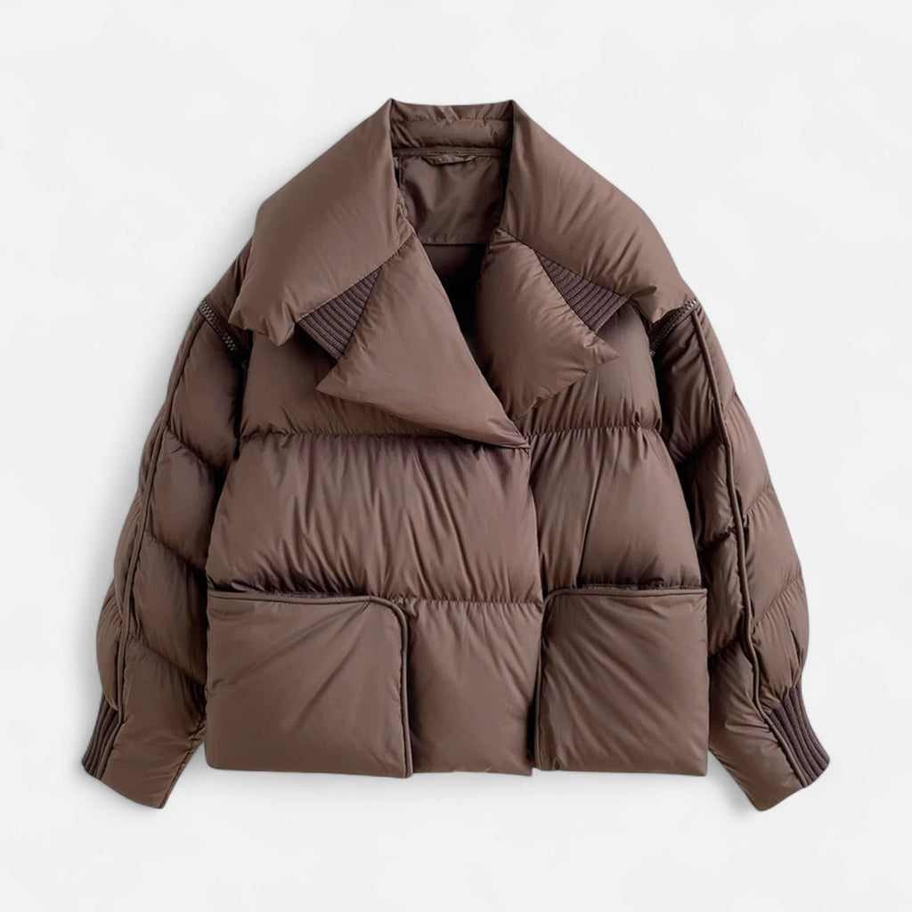Ancient World | Women's Down Jacket 90% Down with Removable Sleeves