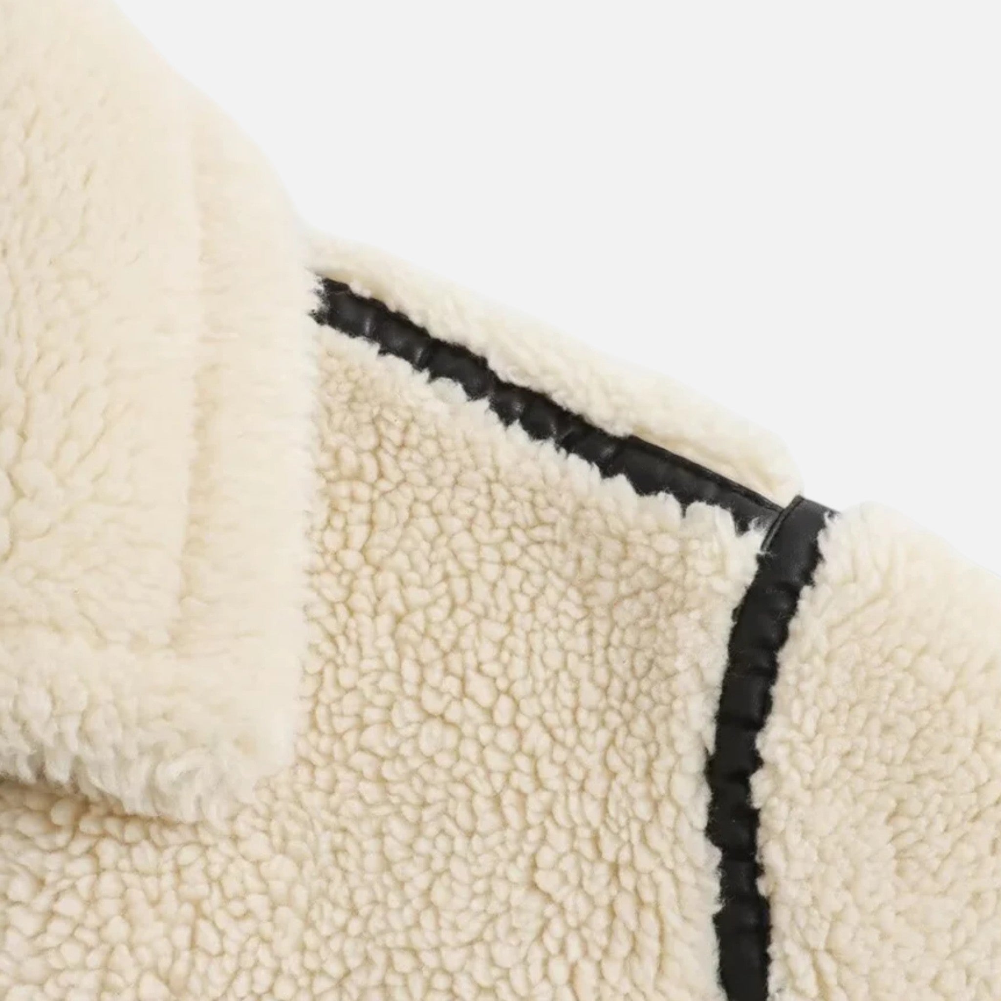 Ancienne Monde | Women's Aviator Jacket in Soft Faux Fur