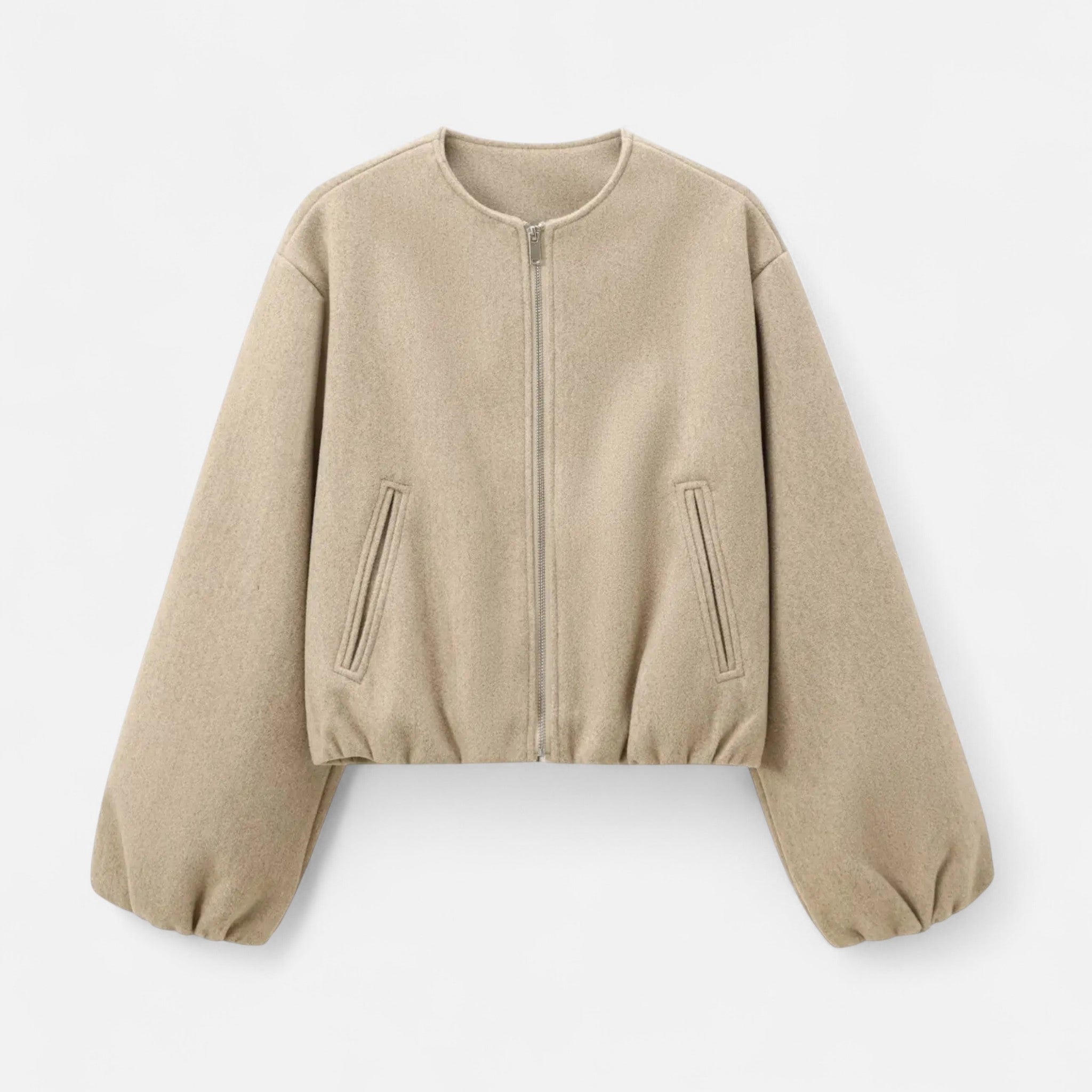 Ancient World | Women's Retro Round Zip Jacket