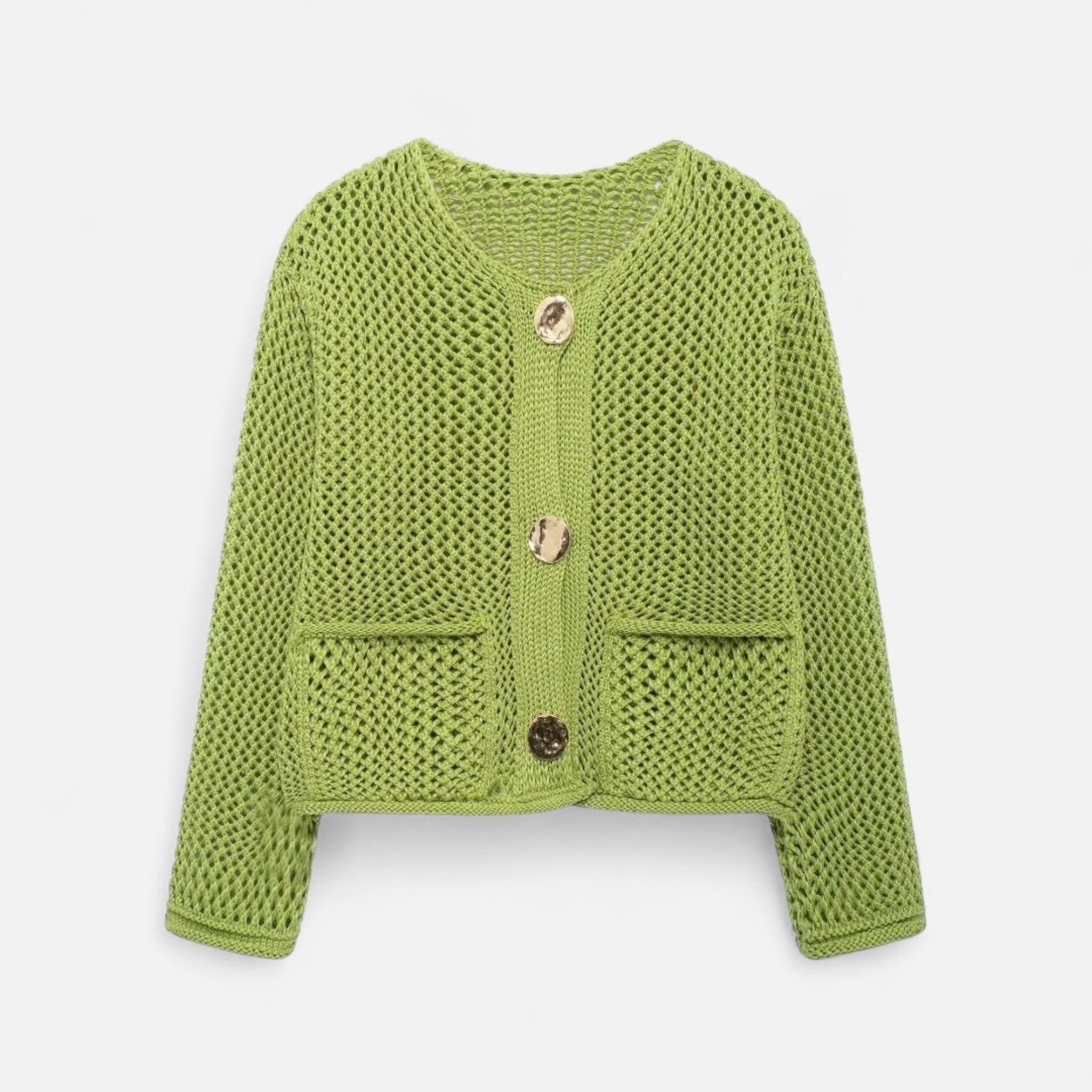 Ancient World | Women's Long Buttoned Cardigan