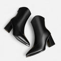 Ancient World | Women's Leather Chelsea Boots High Heel