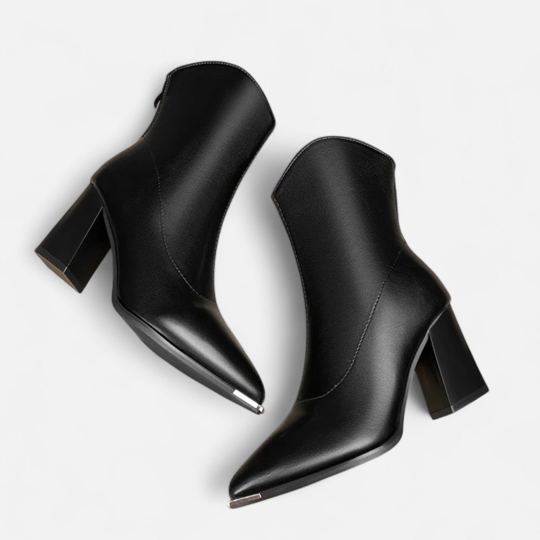Ancient World | Women's Leather Chelsea Boots High Heel